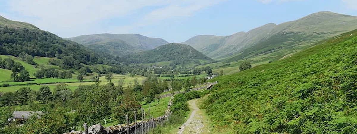 Yoke / Ill Bell / Froswick / Thornthwaite Crag / Kentmere Pike trail view