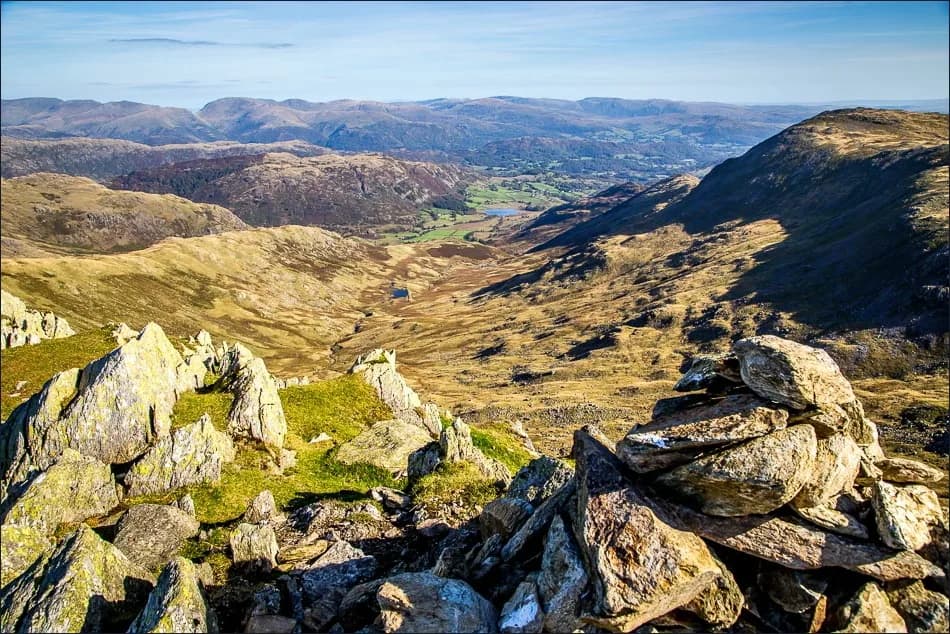 Grey Friar / Great Carrs trail view