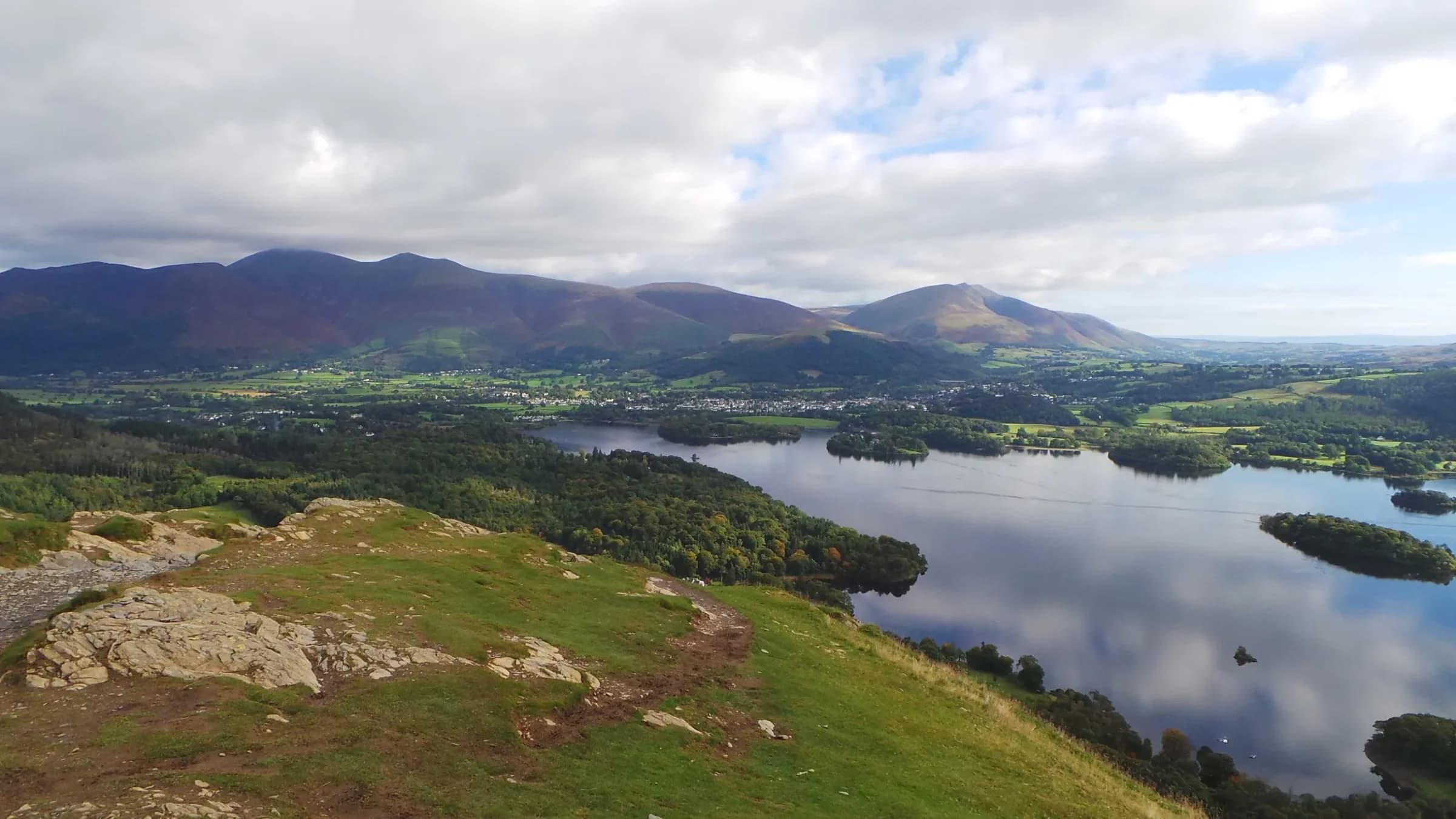 Cat Bells / Maiden Moor trail view