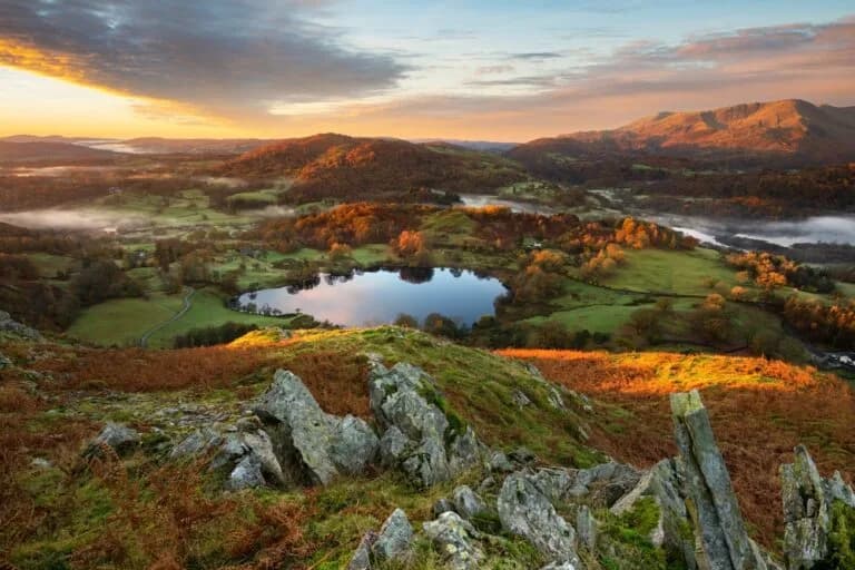 Loughrigg Fell trail view