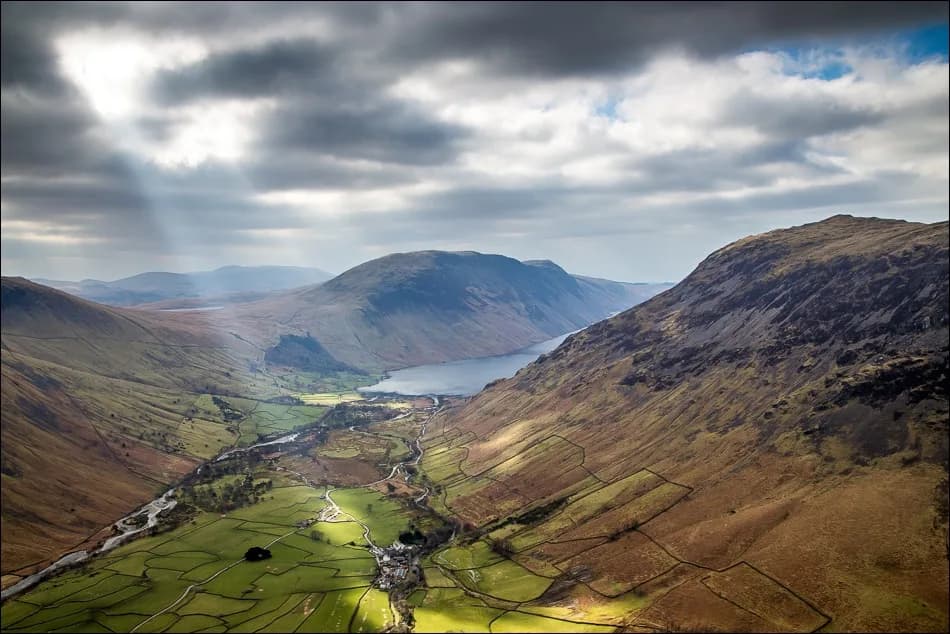 Kirk Fell / Pillar / Scoat Fell / Haycock / Red Pike (Wasdale) trail view