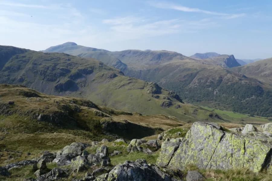 Great Gable / Green Gable / Base Brown / Brandreth trail view