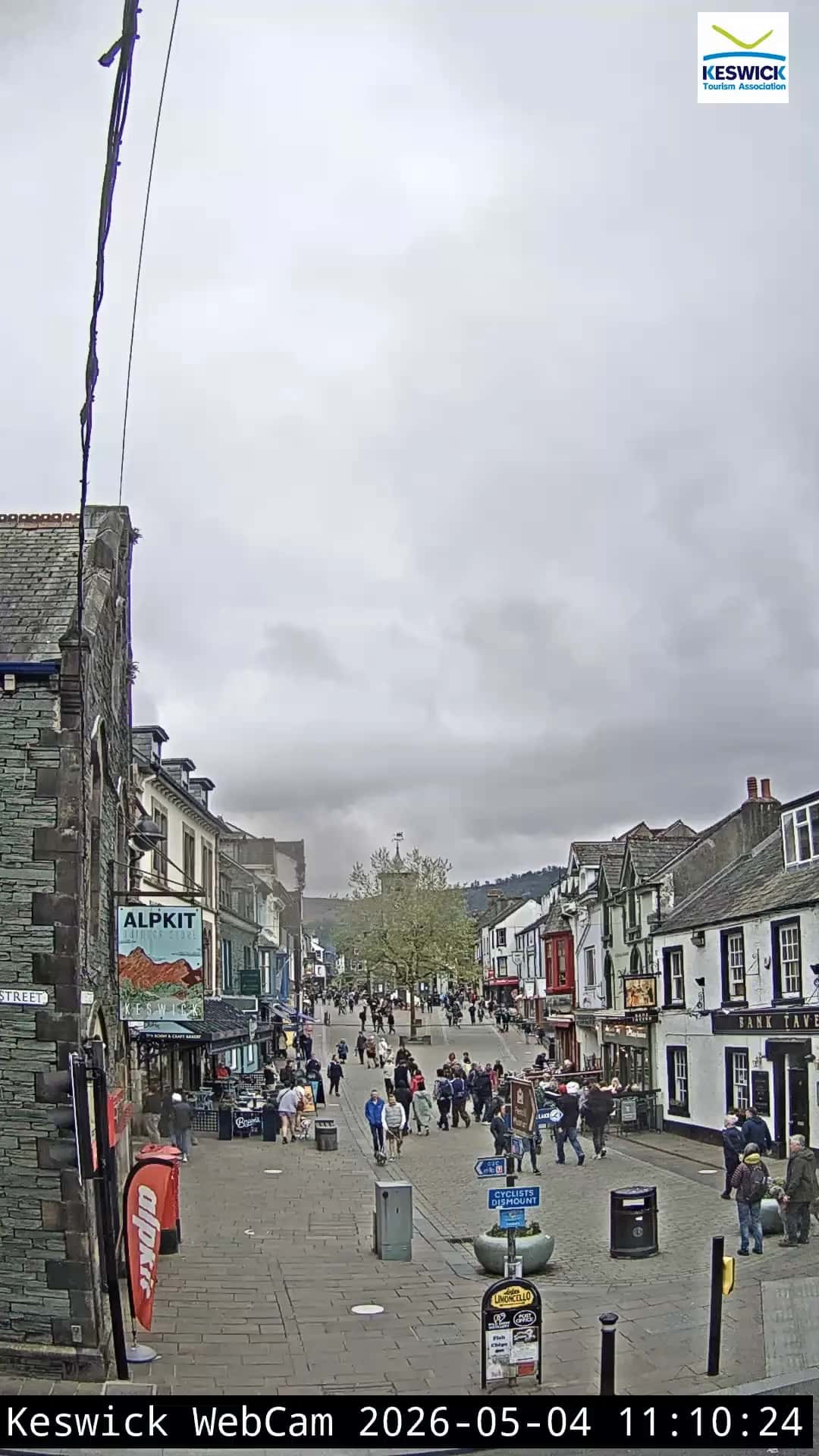 Visit Keswick webcam view