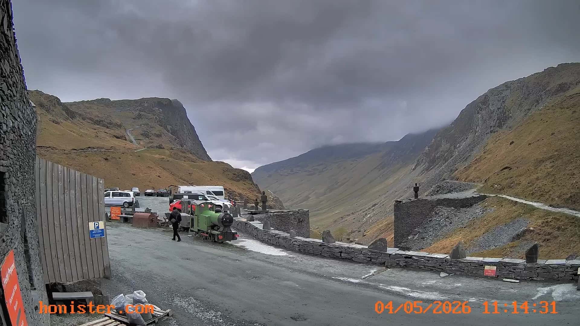 Honister Mine webcam view